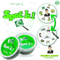Spot It Card Game in Plastic Case Family Fun Game 46 cards Object learning and recognize game. 