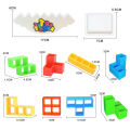 Tetra Tower Balance Stacking Blocks Game, Board Games for 2 Players+ Family Games, Parties, pcsTravel, Kids & Adults Team Building Blocks Toy. 