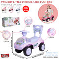 Kids Twilight Push Car With Lights & Music, Little Star Ride On Car With Under Seat Storage Push Car For Toddlers With Melody Horn & Flashing Light Baby Four Wheel Buggy Suitable For Children For Both Outdoor & Indoor Fun Play & Development Best Toy Gift. 