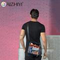 Casual PVC Transparent Clear Crossbody Bags Men Male Sports Shoulder Messenger Bag Fashion Casual Waterproof Phone Tote Clutch. 