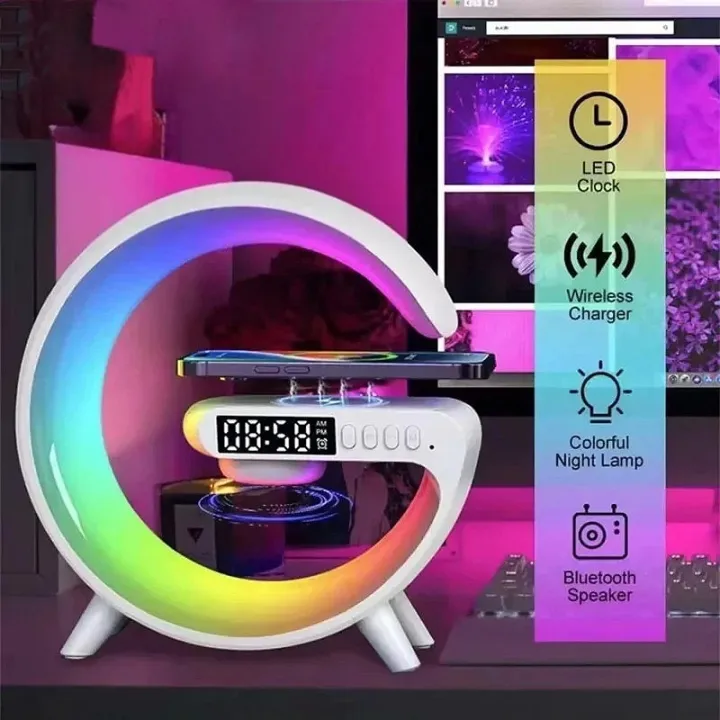 "BT-3401%20LED%20Display%20Wireless%20Phone%20Charger%20Bluetooth%20Speaker%20with%20Google%20Shape,%207-Color%20LED,%20Alarm%20Clock,%20FM%20Radio,%20and%20Bluetooth%20Connectivity"%20-%20Image%204