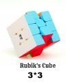 Stickerless 56mm Qiyi Warrior S Rubiks Cube 3x3 - Magic Speed Cube Puzzle Toys Rubik's Cube 3x3, Memory and Responsiveness Rubik Cube, Concentration Rubic Cube ( 56mm ) Rubix Cube. 