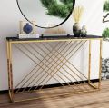 woodie Home Console Table , Living Room, Entrance Hallway Console Table, Metal Console Table. 