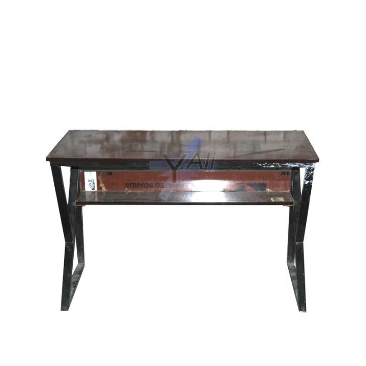 MT1%204x2%20feet%20Matal%20and%20wooden%20sheet%20table%20center%20table%20office%20table%20-%20Image%202