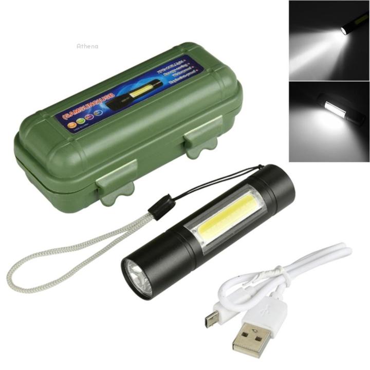 USB%20Rechargeable%20Waterproof%20Zoomable%20LED%20Flashlight%20Torch%20Tial%20Clip%20-%20Flashlight%20Rechargeable%20Telescopic%20Zoom%20Torch%20Mini%20LED%20Light%20&%20Cable%20-%20Image%209