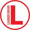 STICKER LEARNER DRIVER FOR CAR EXTERIOR. 