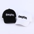 Compton Baseball Cap Men Women Snapback Hip Hop Hat Black White Casquette. 