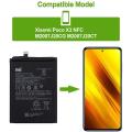 POCO X3 NFC / X3 Pro  Battery Replacement BN57 Battery with 5160mAh _ Black. 