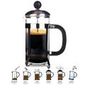 Stainless Steel Glass French Filter Coffee Pot Coffee Tea Pot Press Plunger Hollow Cafetiere Tool New Coffee Maker 350/600 ml. 