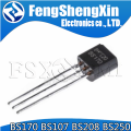 10PCS BS170 TO-92 TO92 BS107 BS107A BS250 BS208 triode transistor MOSFET. 