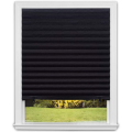 Waterproof Pleated Blinds Portable Privacy-Enhancing Light-Filtering Self-Adhesive Curtains Easy-Install Window Covers for. 