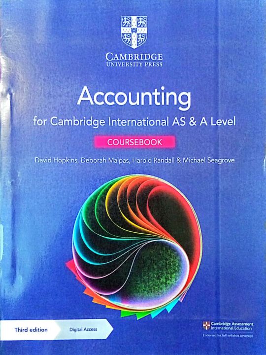 Accounting for Cambridge International AS & A Level