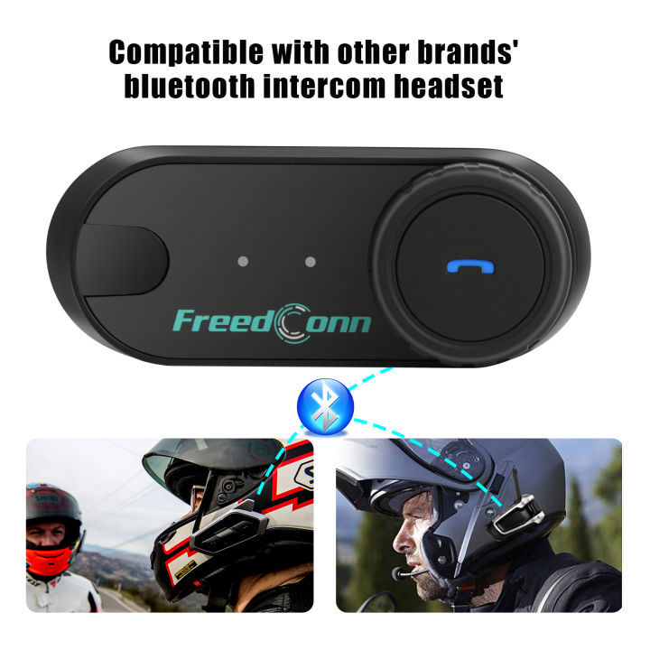 Freedconn%20T-Com%20VB%20Helmet%20Bluetooth%20Intercom%202%20Riders%20Media%20Sharing%20-%20Image%202