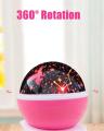 Starry Sky Rotating Unicorn Night Light Projector Lamp. 
