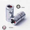 Ratchet Socket Adapter Universal Socket Hex Bit Holder Converter Wrench Tools MJ. 