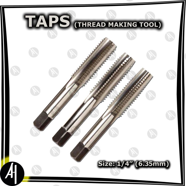 Thread Making Taps - 1/4"