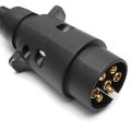 2M 7 Pin Car Towing Trailer Light Board Extension Cable Lead Truck Plug Socket Wire Part Couplings Circuit Plug Socket. 
