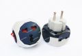 Universal Multi Plug Adapter Travel Adapter, Two pin socket Button, 3 Pin US, UK converter to EU Plug Conversion Adapter Highly Durable Multi Socket. 
