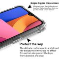 Samsung Galaxy A20s Anti Shock Drop Resistance Transparent TPU Case Soft Silicone Back Cover. 