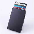 【wholesle668 Store】BISI GORO Slim RFID Clutch Card Holder Pop-up Push Button Aluminum Single Box Smart Wallet New Name Case. 