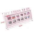 12 Months Baby "MY FIRST YEAR" Frame Pictures Baby Photo Frame. 