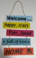Multiple Quotation Frame For Wall Décor to set learn, Goal, Inspiration Home Decoration Kitchen Bath Rules. 