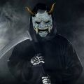 Hannya Demon Mask Japanese Oni Samurai Noh Kabuki Prajna Latex Masks Evil De-mon Mon-ster Full Face Mask For Men. 