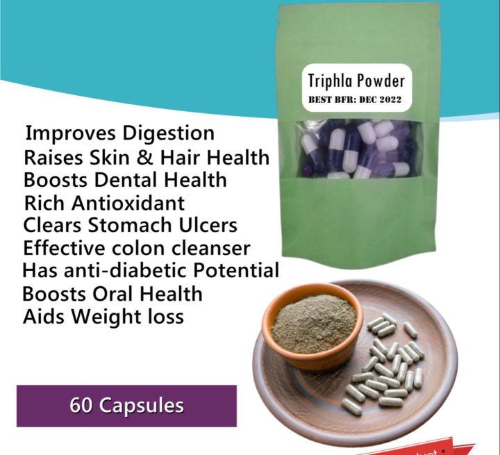 Organic%20Triphala%20Powder%20-%20Pack%20of%2060%20Pills%20Pure%20Organic%20Triphala%20Powder%20%20-%20Aids%20weight%20loss,%20Improves%20Digestion,%20Boosts%20Dental%20health,%20Rich%20antioxidant%20-%20Image%202