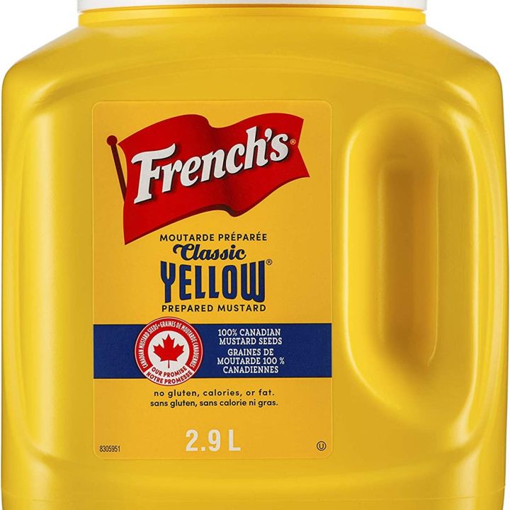 French Yellow Mustard Gallon	2.9 Ltr
