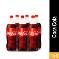 Coca Cola 1 L - Pack of 6. 