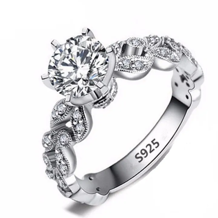 Elegant%20Baroque%20Style%20925%20Sterling%20Silver%20Ring%20with%20Round%20Cut%20Diamond%20and%20Heart%20&%20Arrow%20Design%20-%20Image%206