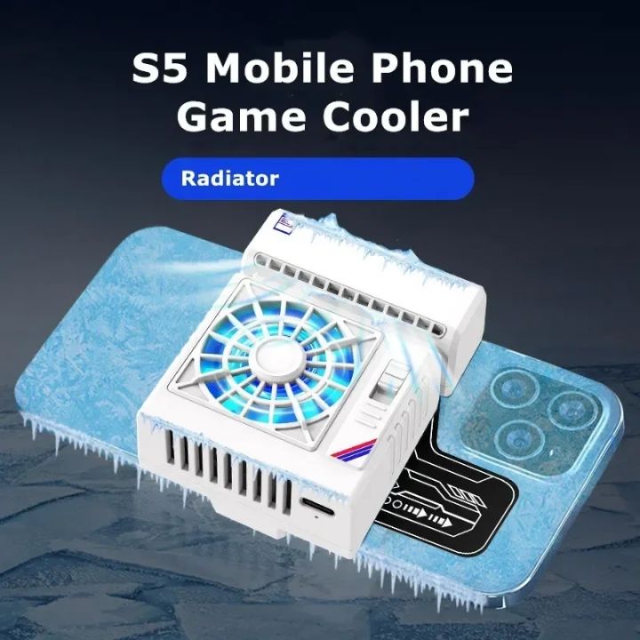 Memo Mobile Cooling Fan Ice Cooling For Pubg And Free Fire Lovers Air Conditioner Universal