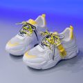 IELGY Joker sneakers women's trend mesh comfortable and breathable fashion casual platform shoes. 