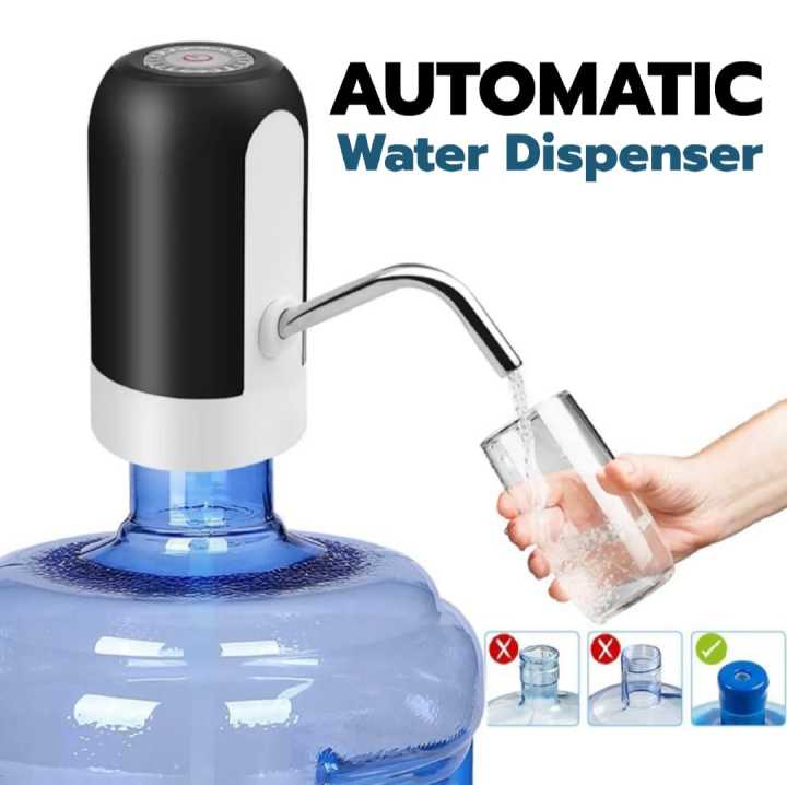 USB Smart Electric Water Pump Dispenser | Rechargeable Automatic Water ...