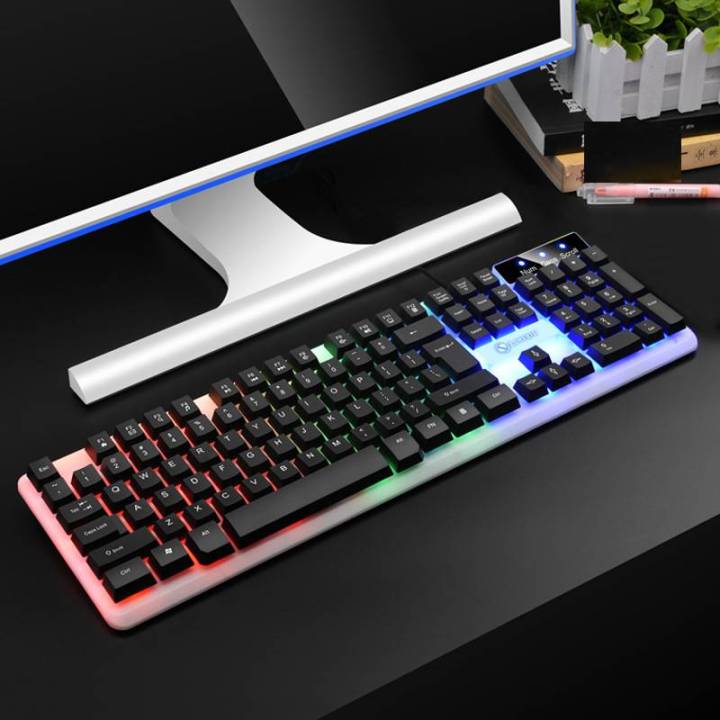 Lemeide TX35 Keyboard Lightweight Design Luminous Wired RGB