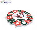 Christmas Ornaments Bright Color Xmas Ornament Home Decoration. 