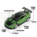 DieCast Kinsmart Porsche 911 GT2 RS Scale 1/36 Multicolor. 