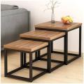 Square Table 3pc, Room Table, Center Table, Table Set,Iron Table. 