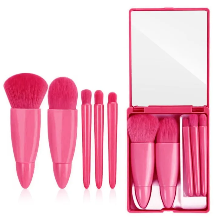 5pcs%20Korean%20Super%20Soft%20Concealer%20Cosmetic%20Base%20Makeup%20Eye%20Shadow%20Candy%20Color%20Eyelash%20Mini%20Travel%20Brush%20Set%20Green%20Color%20-%20Image%207