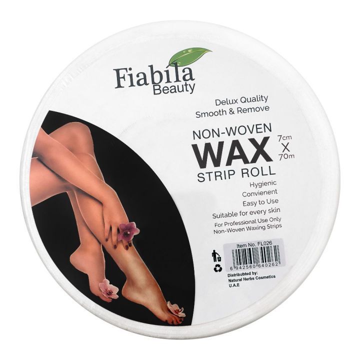 Fiabila Smooth & Remove Non-Woven Wax Striop Roll, 7cm X 70m