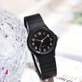 Simple Plastic Band Quartz Watch For Men. 