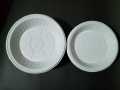 Disposable Plastic Plates Set of 10 pcs  in Various Sizes Small and Large Sizes for Versatile Use. 