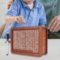 Wooden Money Box with Counter Money Saving Box for Kids Adults Children. 