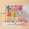 Spot cross-border wholesale beauty egg gourd, water droplets, puffs, makeup eggs, no powder, dry and wet gift box set. 