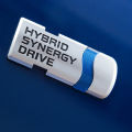 Hybrid synergy drive plastic logo for all hybrid cars. 