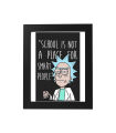 Rick And Morty Rick Sanchez Quotes TV Show Posters Vinyl Paper Quotes Vintage Posters Home Room Art Painting Wall Poster. 