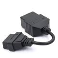 Car OBD II Cable for Toyota 17Pin to 16Pin OBD 2 Female Diagnostic Connector for Toyota 17 Pin OBDII Adapter. 