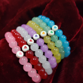 Glass and Pearl Beads Bracelet for Girls, Couples, Bestfriends, Boys, Womens, Friendship. 