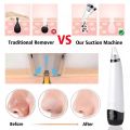 Original 6 in 1 Multi-Functional Blackheads Removal Machine Rechargeable Blackhead Remover Vacuum Acne Pimple Remover Black Spot Suction Electric Facial Pore Cleaner Skincare Exfoliating Beauty Device. 