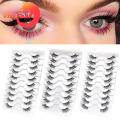Vist Fox False Eyelashes Effect Cat Eye Lash Half Eyelashes. 